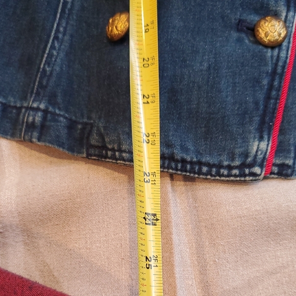 Ralph Lauren Denim Jacket with Red Accents - Picture 8 of 8